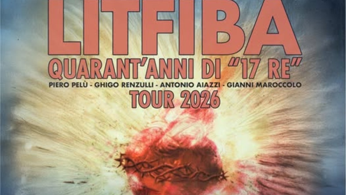 Catania Summer Fest 2026: la reunion dei Litfiba per i 40 anni di “17 Re” - 