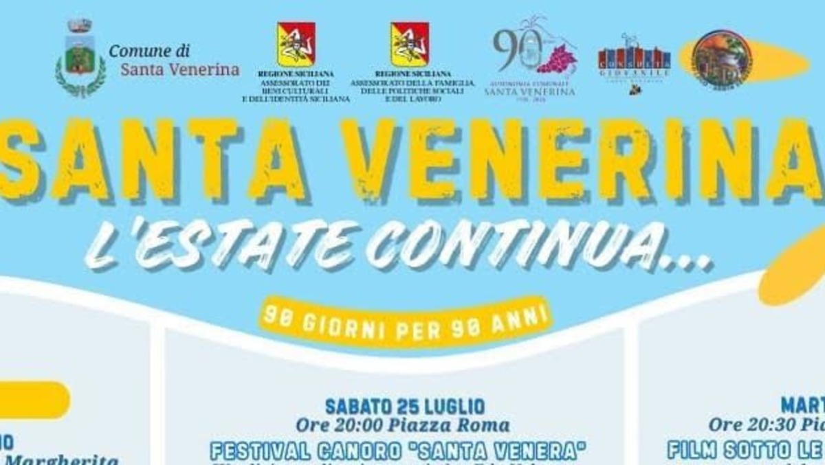 Santa Venerina, tre giorni di eventi estivi: musica, moda e l'Orchestra Giovanile Bellini - 