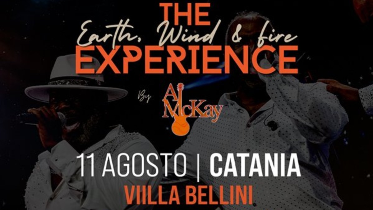 Catania Summer Fest 26: Al McKay's Earth, Wind & Fire Experience ad Agosto alla Villa Bellini - 