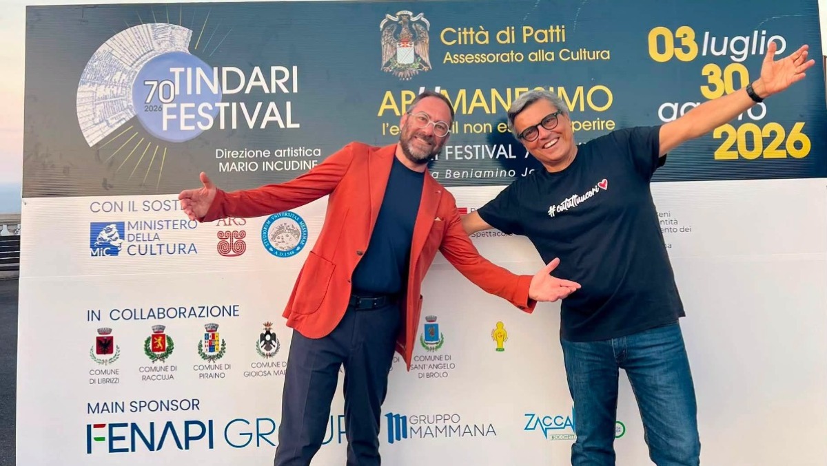 Premio Tyndaris 2026: Salvo La Rosa condivide gli scatti del gala in Piazza del Santuario - 