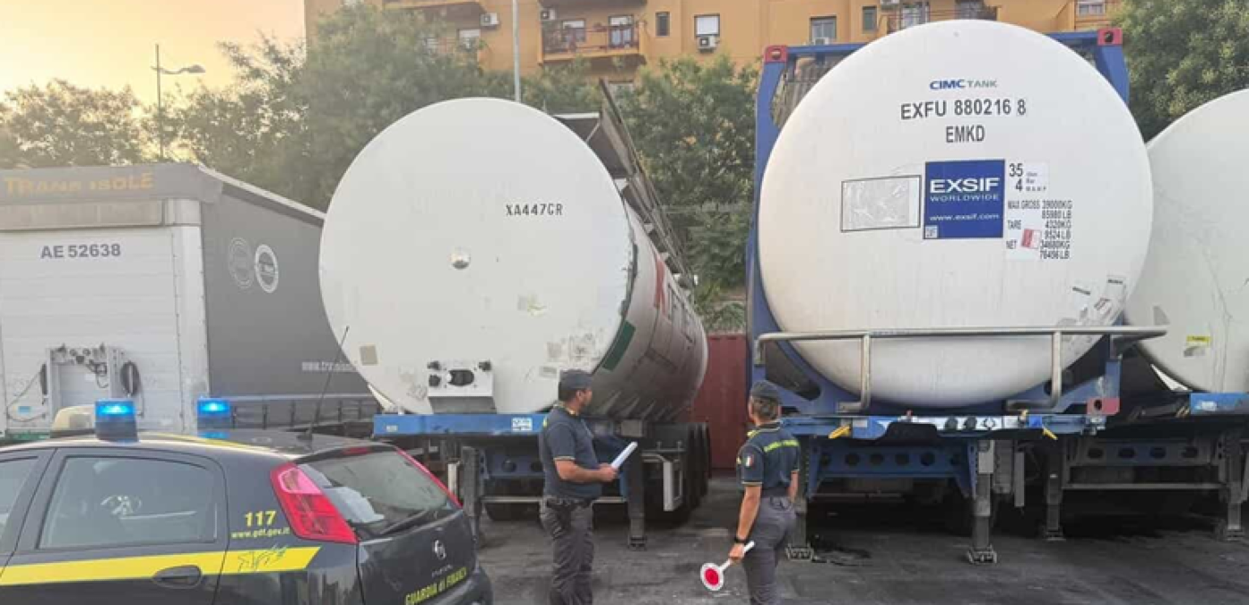 Sequestro al porto di Palermo: oltre 60 tonnellate di olio tunisino spacciato per extravergine - 