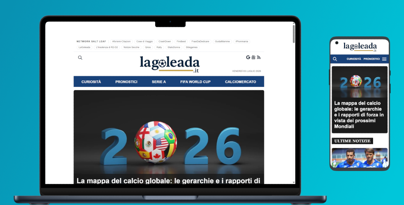 La Goleada e Webmaster360 fanno squadra per il futuro del progetto - 