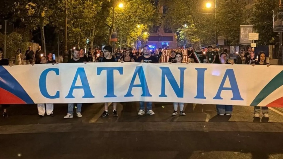 Il sindaco di Gravina di Catania a Palermo per la trentesima fiaccolata in memoria di Paolo Borsellino - 