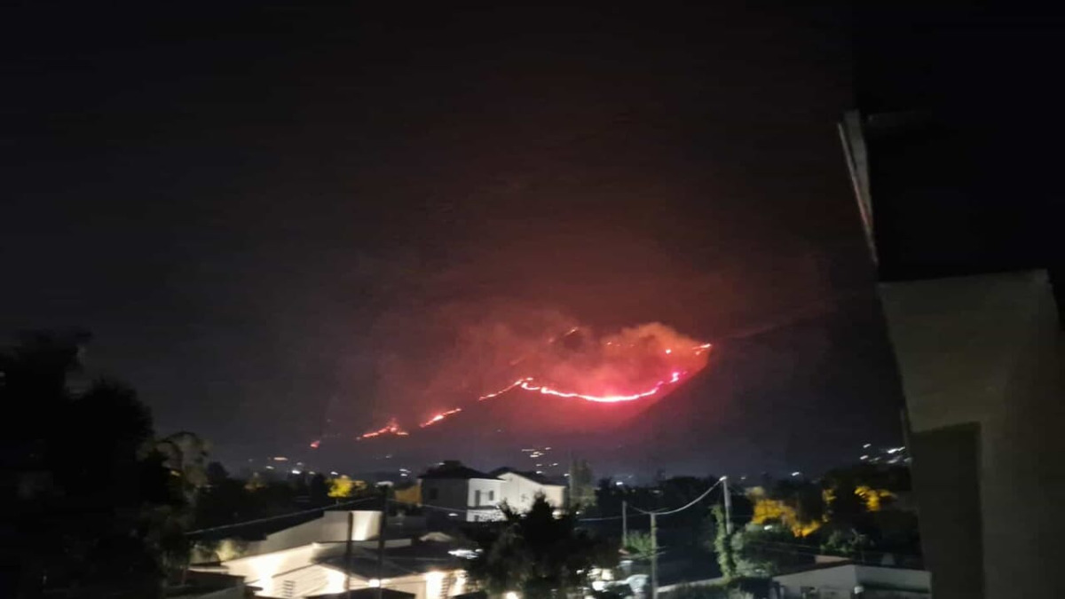 Notte di fuoco a Palermo: decine di incendi, canadair in azione e blackout nel centro - 