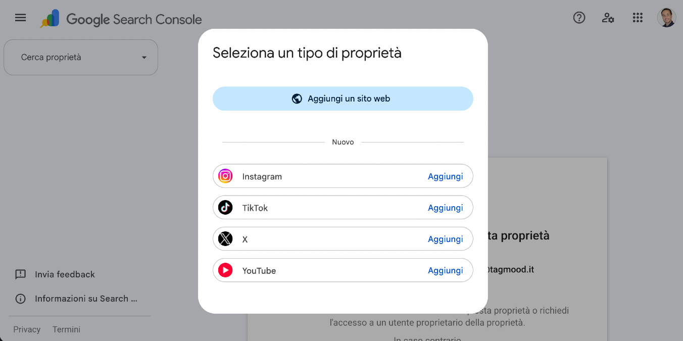 Google Search Console ora misura i contenuti social e video: perché è un'occasione - 