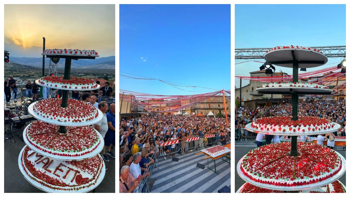 Maletto, si chiude la 39ª Sagra della Fragola: tre giorni di festa e migliaia di visitatori - Credit Foto Comune di Maletto - Città della Fragola 