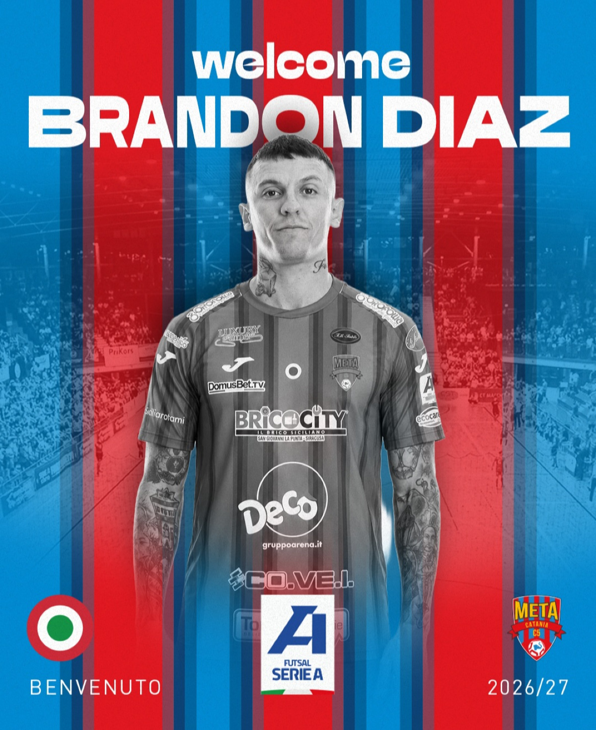 Meta Catania mette a segno il colpo Brandon Diaz: dal Peñarol un rinforzo internazionale - 