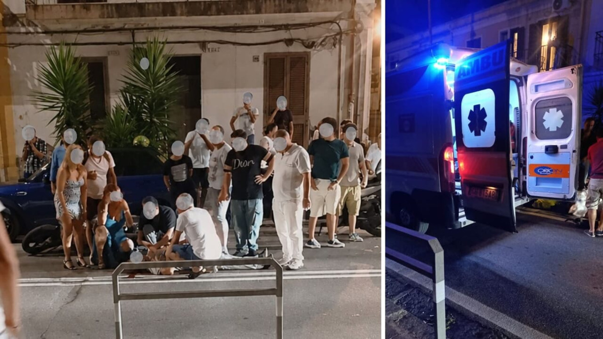 Incidente sulla litoranea di Pace a Messina: scooter investe pedone, tre feriti di cui uno grave - 