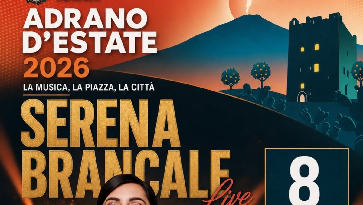 Adrano: annullato il concerto di Fedez, il Comune conferma Serena Brancale l'8 agosto in piazza Umberto - 