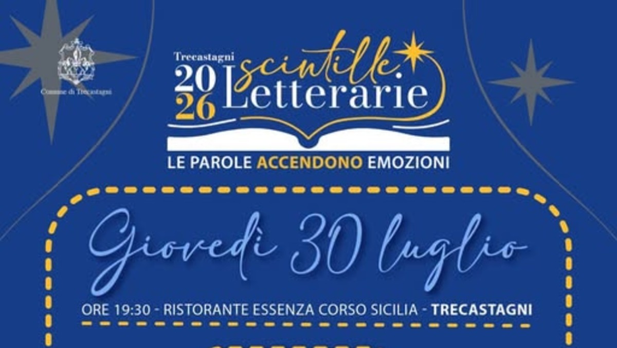 Trecastagni: domani 'Scintille Letterarie' con Annamaria Zizza e la nuova avventura della dolciera - 