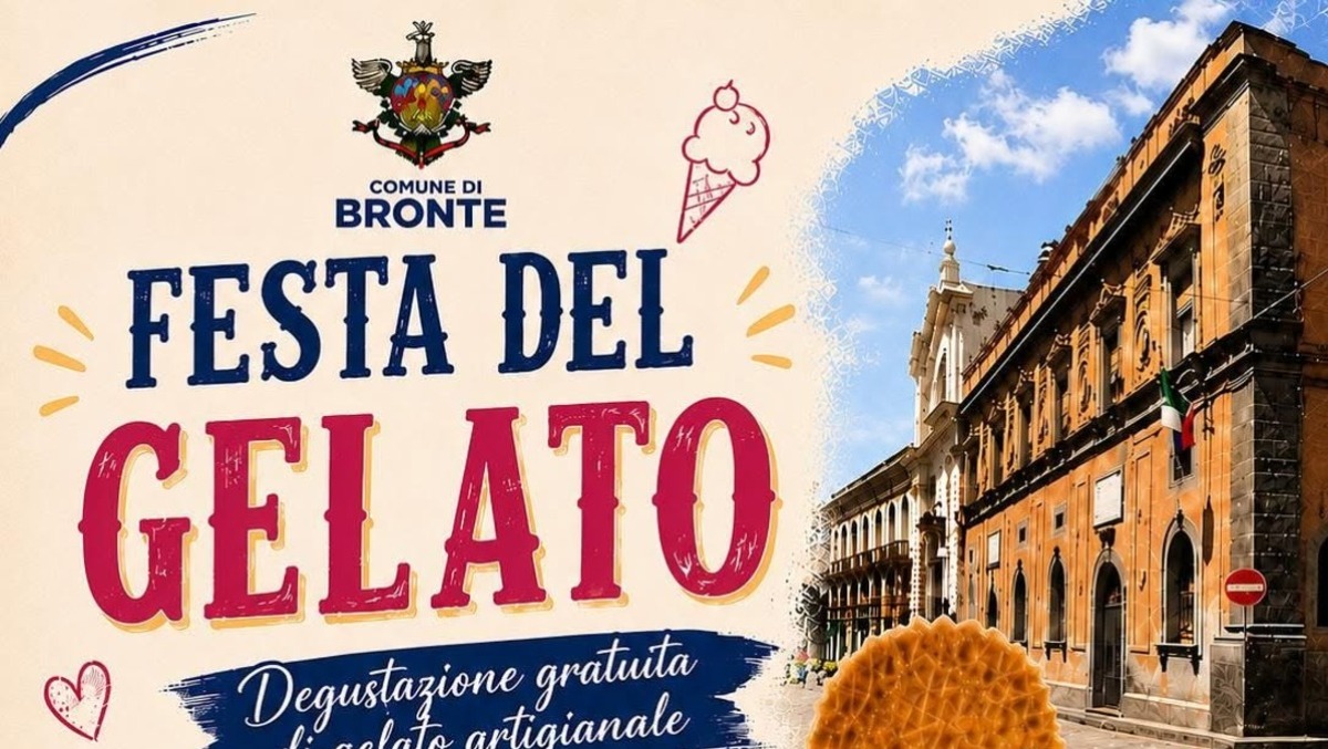 Bronte, Festa del Gelato: degustazione gratuita e sax live di Salvo Mirabella il 1° agosto - 