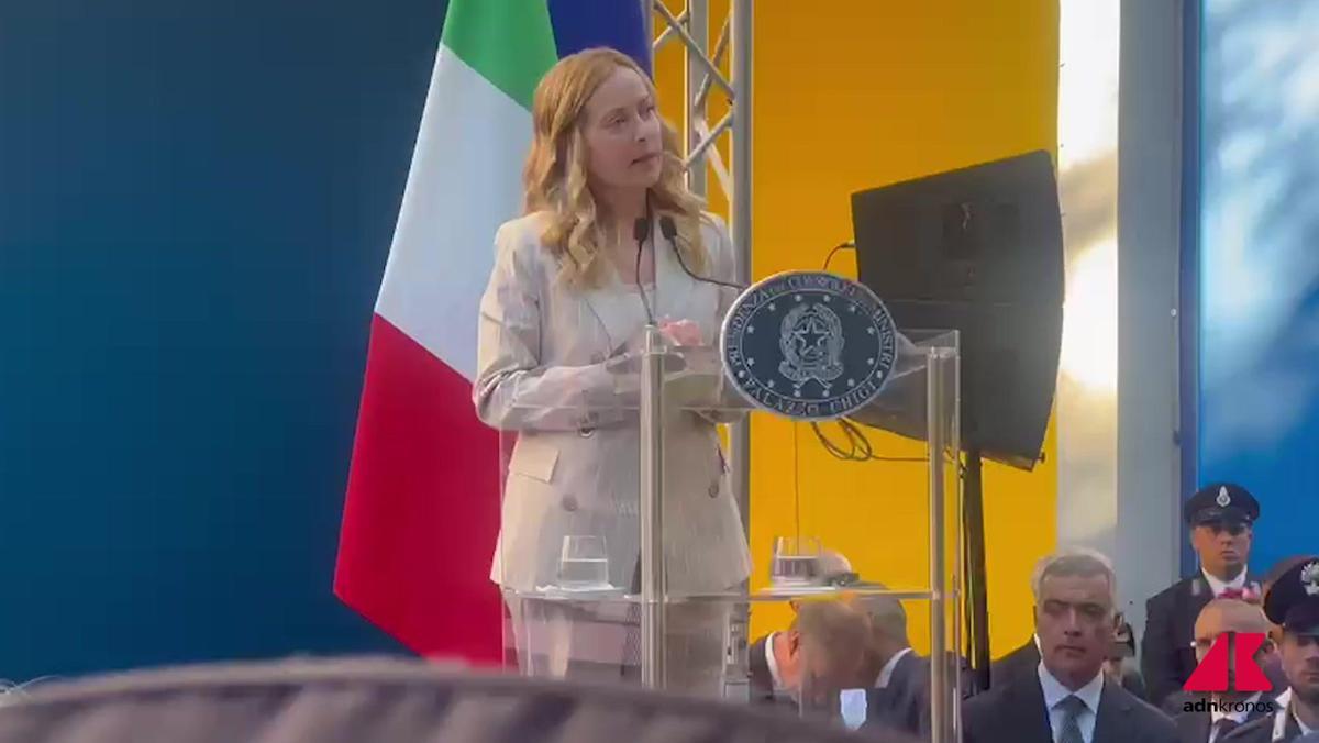 Meloni a Palermo: "Falcone e Borsellino isolati ma chi ha tramato nell'ombra è stato sconfitto" - Video - 