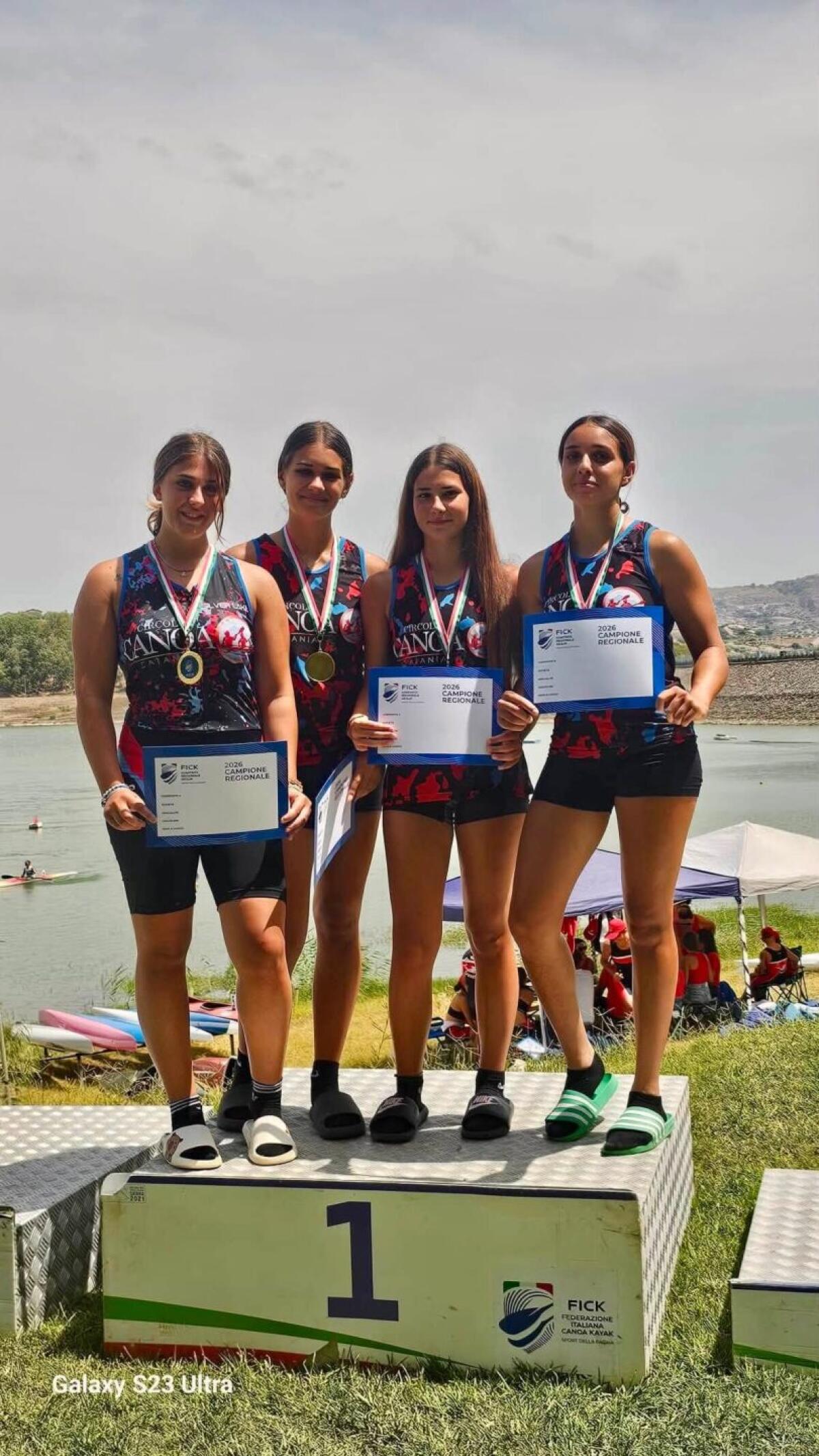 Circolo Canoa Catania scatenato al Lago di Nicoletti: 18 titoli e il Memorial Carmelo Amico - 