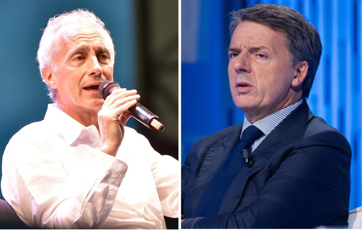 Travaglio: "Godo quando la Nazionale perde". Renzi: "Fiero di non essere come te" - 