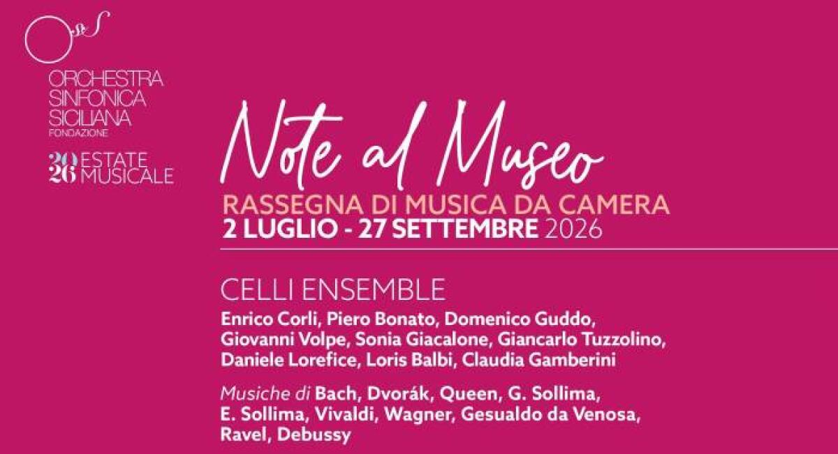 Celli Ensemble a Palazzo Abatellis: violoncelli dal Barocco ai Queen - 