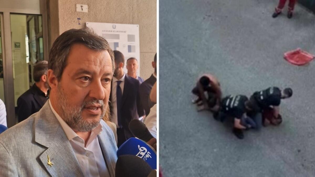 Salvini difende i poliziotti dopo la morte di Fakir: «Hanno seguito il protocollo, vanno protetti» - 