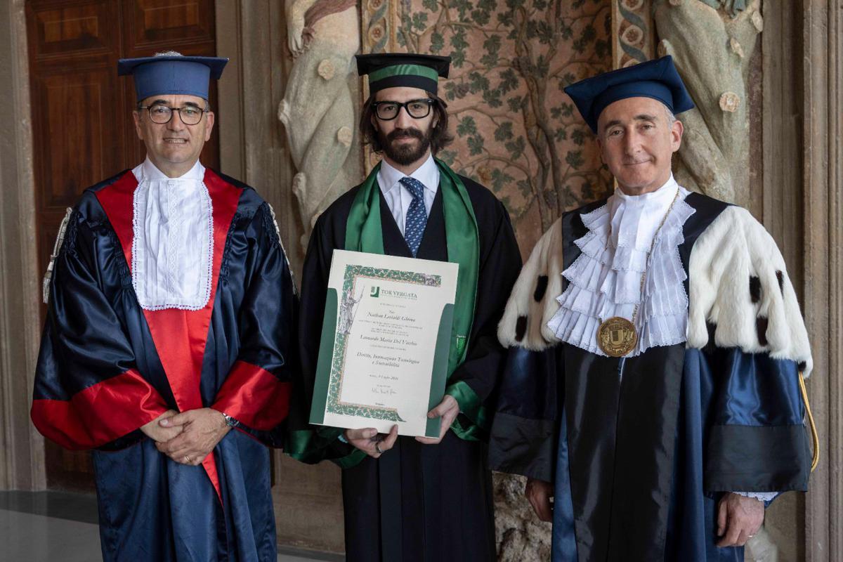 Università, a Leonardo Maria Del Vecchio laurea honoris causa Diritto innovazione tecnologica e sostenibilità - 
