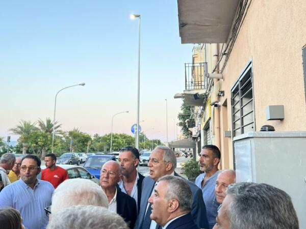 Palermo, attivato il primo lotto dell'illuminazione pubblica in via Messina Marine: 1.030 nuovi punti luce