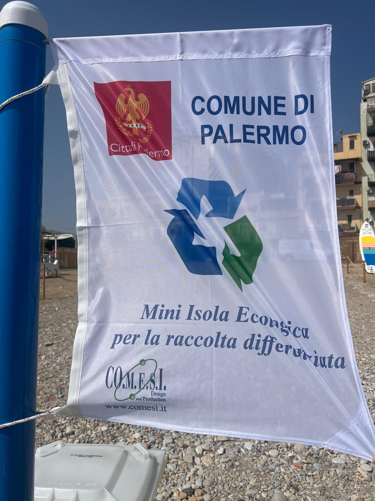 Palermo, installate sei mini isole ecologiche ad Arenella: parte il piano per le spiagge - 
