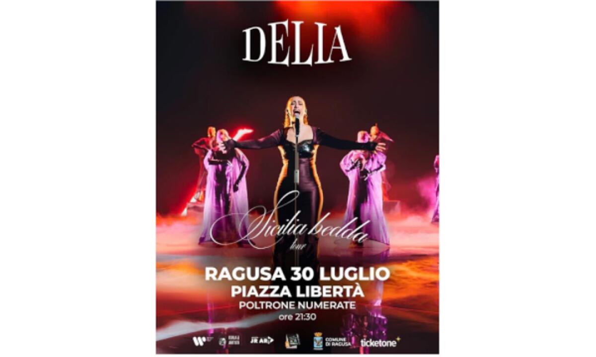 Delia Buglisi in concerto a Ragusa il 30 luglio 2026 - 