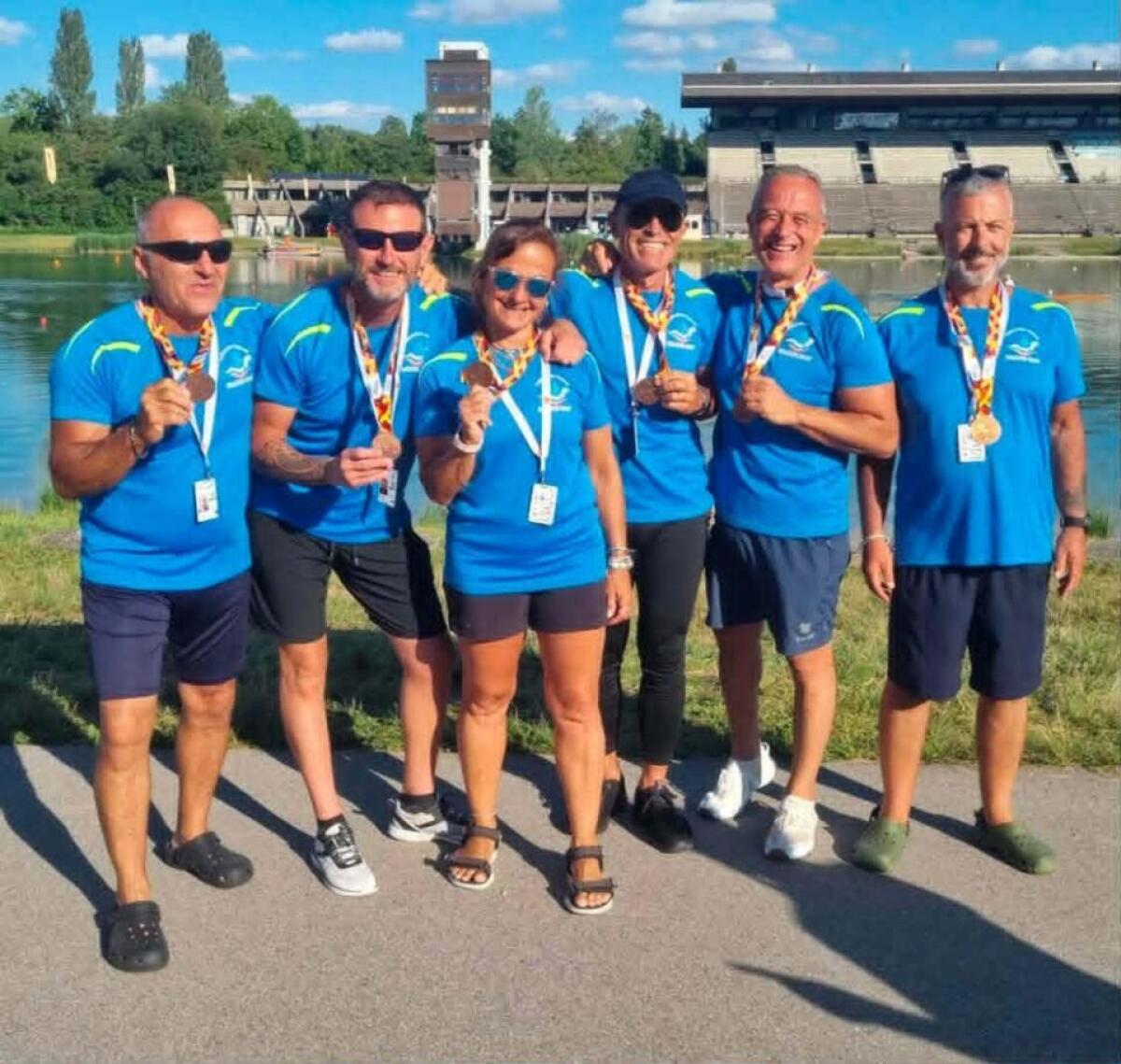Catania in festa a Monaco: otto dragoni del Dragon Boat dominano agli Europei - 