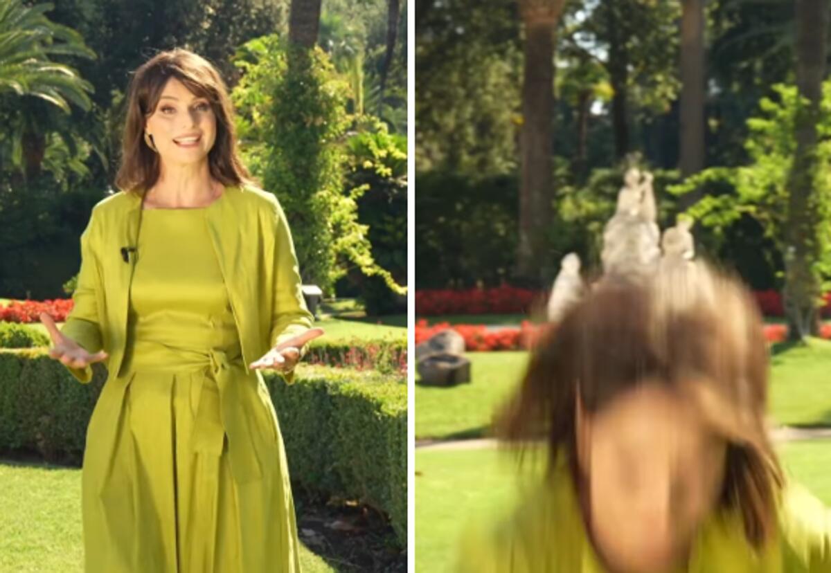 Lorena Bianchetti registra la puntata di 'A sua immagine' e... cade: il video social - 
