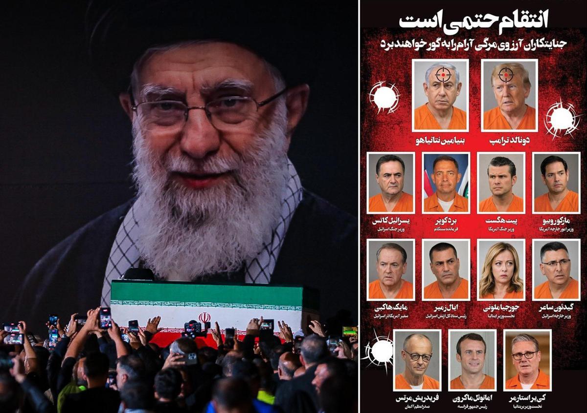 Iran, giornale pubblica foto dei "leader che attendono la vendetta della nazione": c'è anche Meloni - 