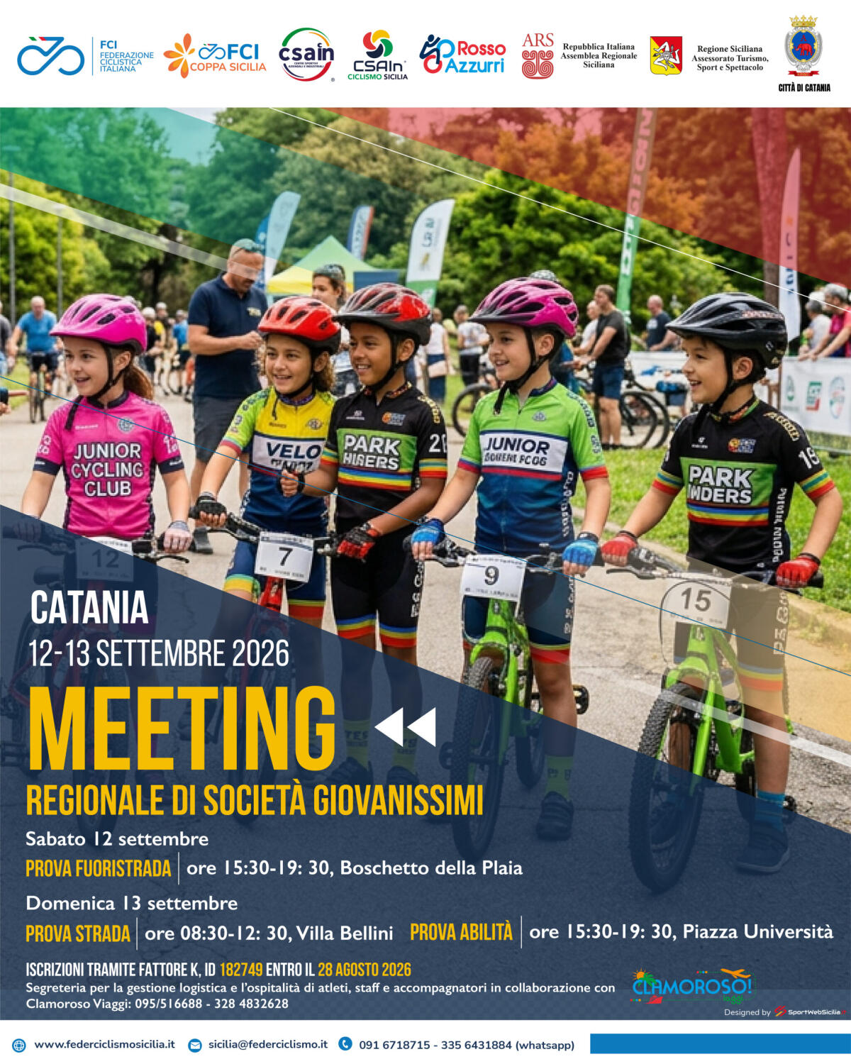 Meeting Regionale Giovanissimi 2026: il 12-13 settembre a Catania il raduno FCI per 6-12 anni - 