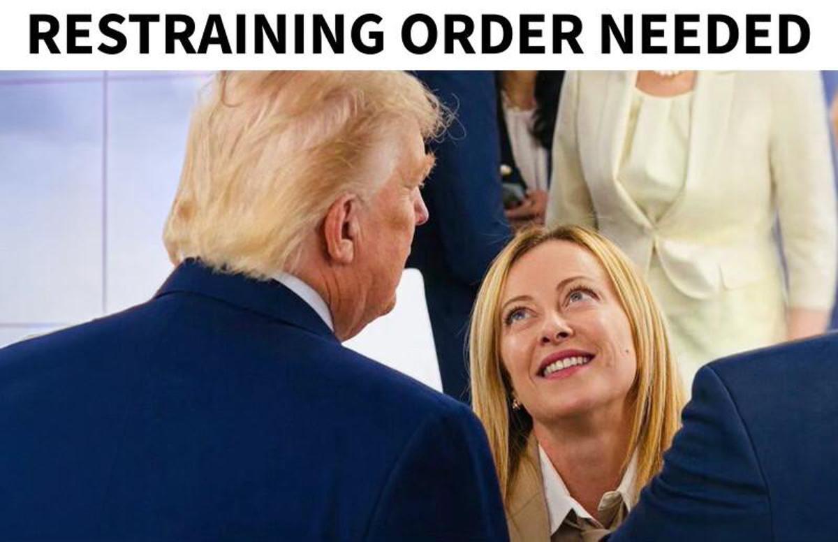 Trump vs Meloni, dallo stalking alle molestie: da cosa protegge il 'restraining order' - 