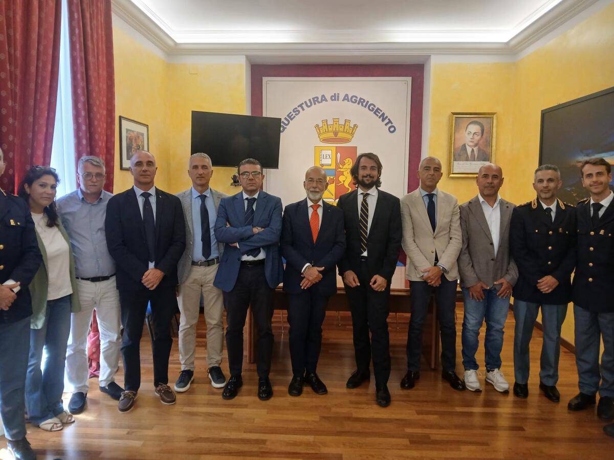 Agrigento: primo incontro tra il Questore Palumbo e il sindaco Sodano su sicurezza urbana - 