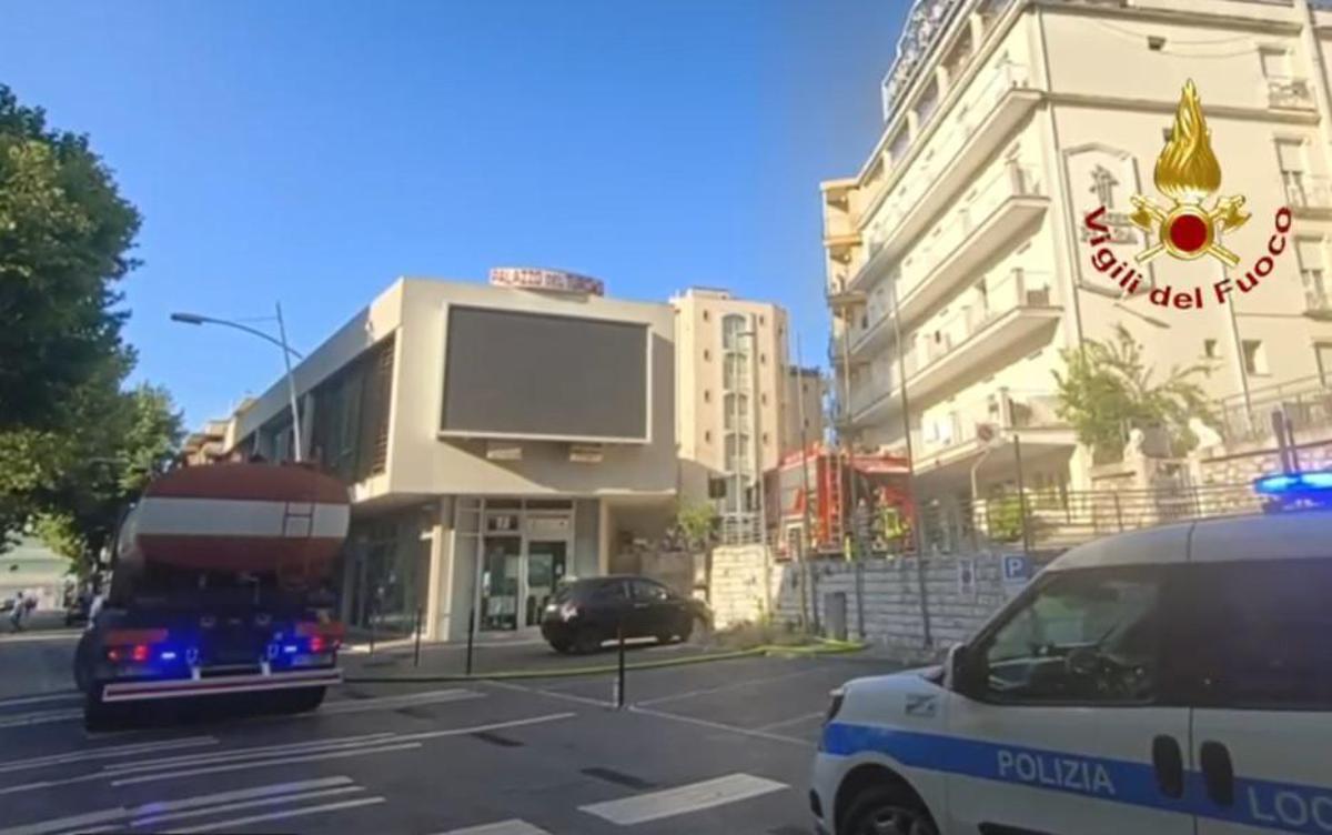 Rimini, incendio in hotel e Gabicce Mare: soccorsa una donna - 