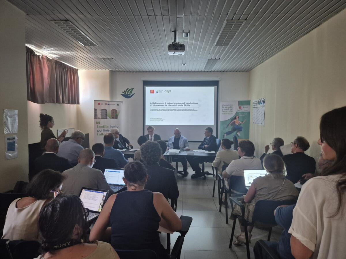 A Palermo partiti i lavori per il primo impianto siciliano di biometano da discarica a Bellolampo - 