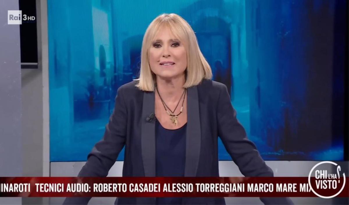 'Chi l'ha visto?', l'addio di Federica Sciarelli: "Questi 22 anni una bellissima passeggiata" - 