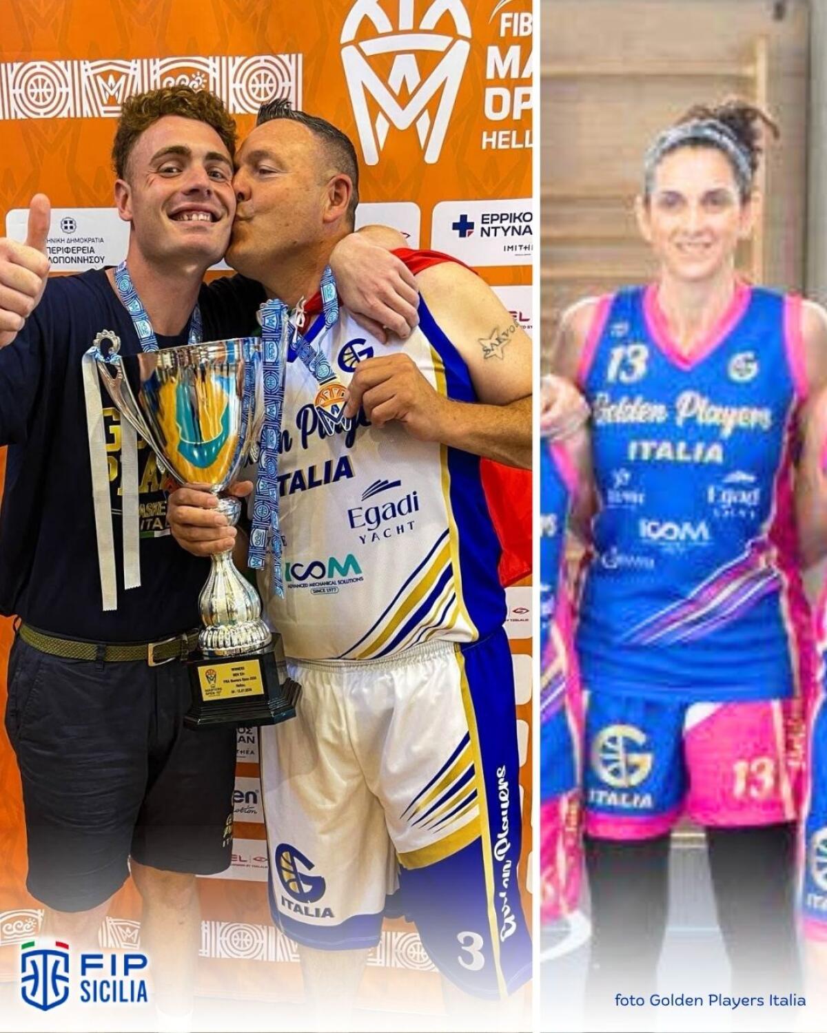FIBA Masters Open: due ori per la Sicilia, undici isolani sul podio in Grecia - 