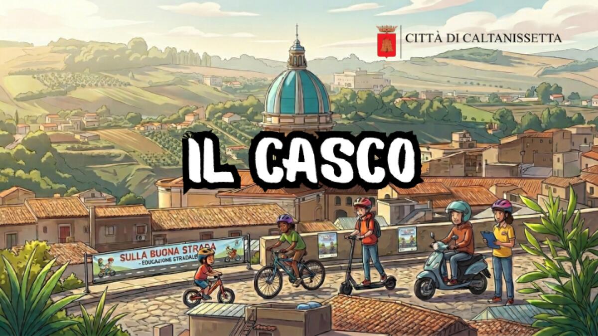 Caltanissetta lancia 'Sulla buona strada': il terzo episodio spiega come riconoscere un casco omologato - 