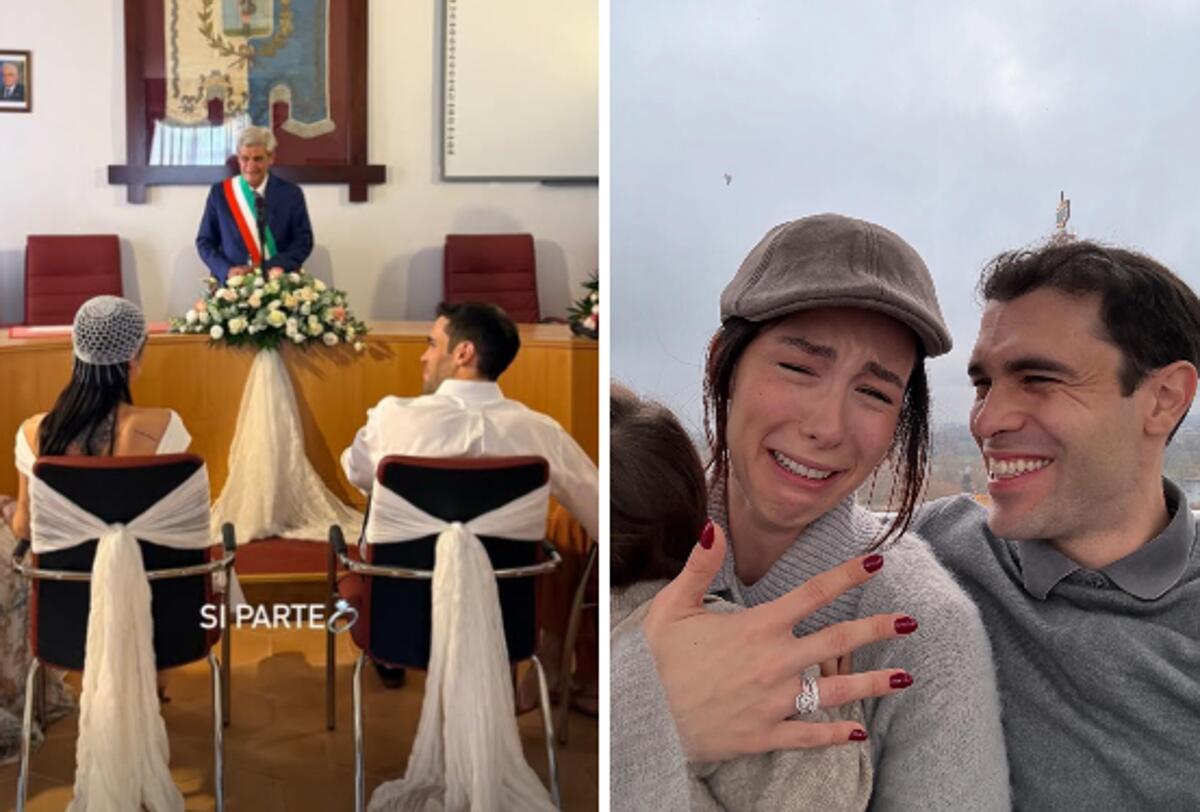 Aurora Ramazzotti e Goffredo Cerza, oggi il primo sì in Comune: il matrimonio in Sicilia - 