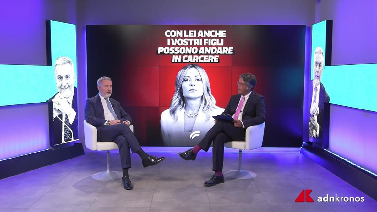 AdnTalks, Guerini: “card Pd contro Meloni su ddl minori? Social esasperano toni” - Video - 