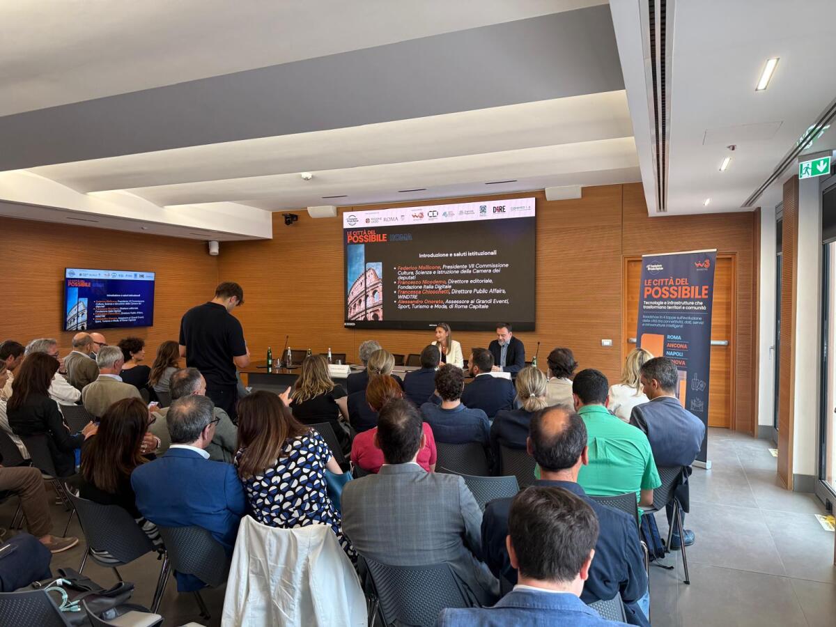 A Roma debutta 'Le città del possibile': tecnologia per servizi urbani e la nuova anagrafe digitale dei beni culturali - 