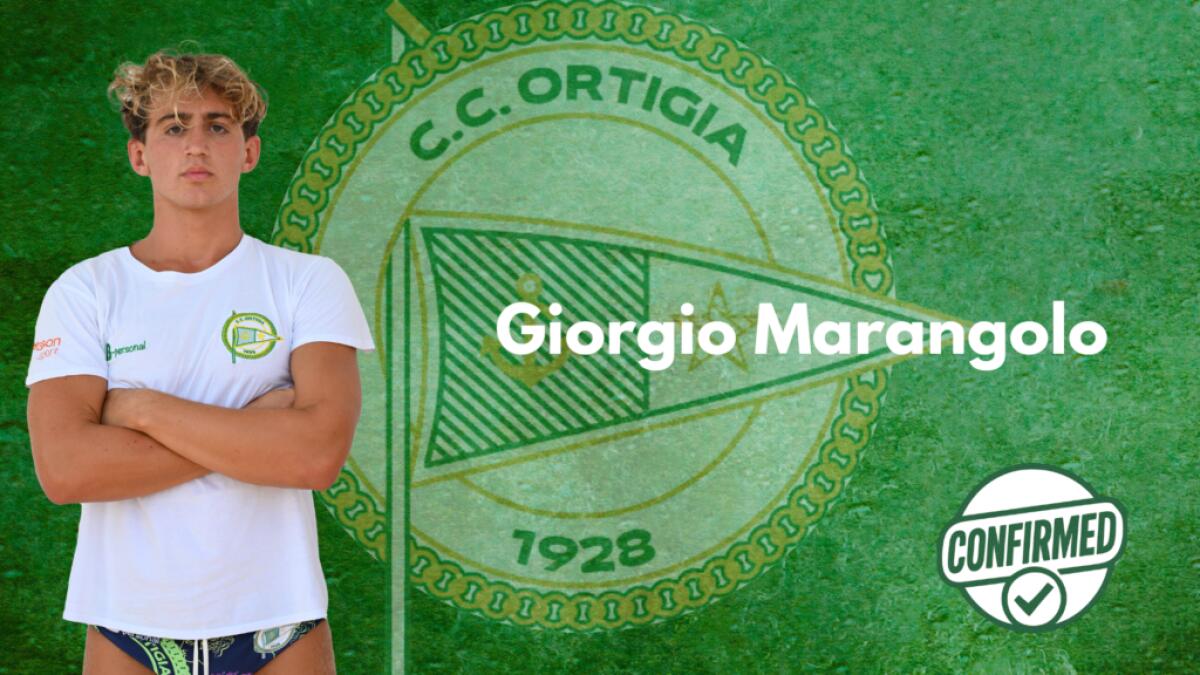 Ortigia conferma Giorgio Marangolo: il giovane catanese vestirà la calottina anche nel 2026/2027 - 
