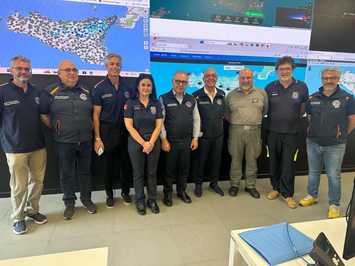 Protezione Civile Sicilia e Anpas: volontari integrati nella Sala Operativa Unica Regionale per il monitoraggio delle emergenze - 