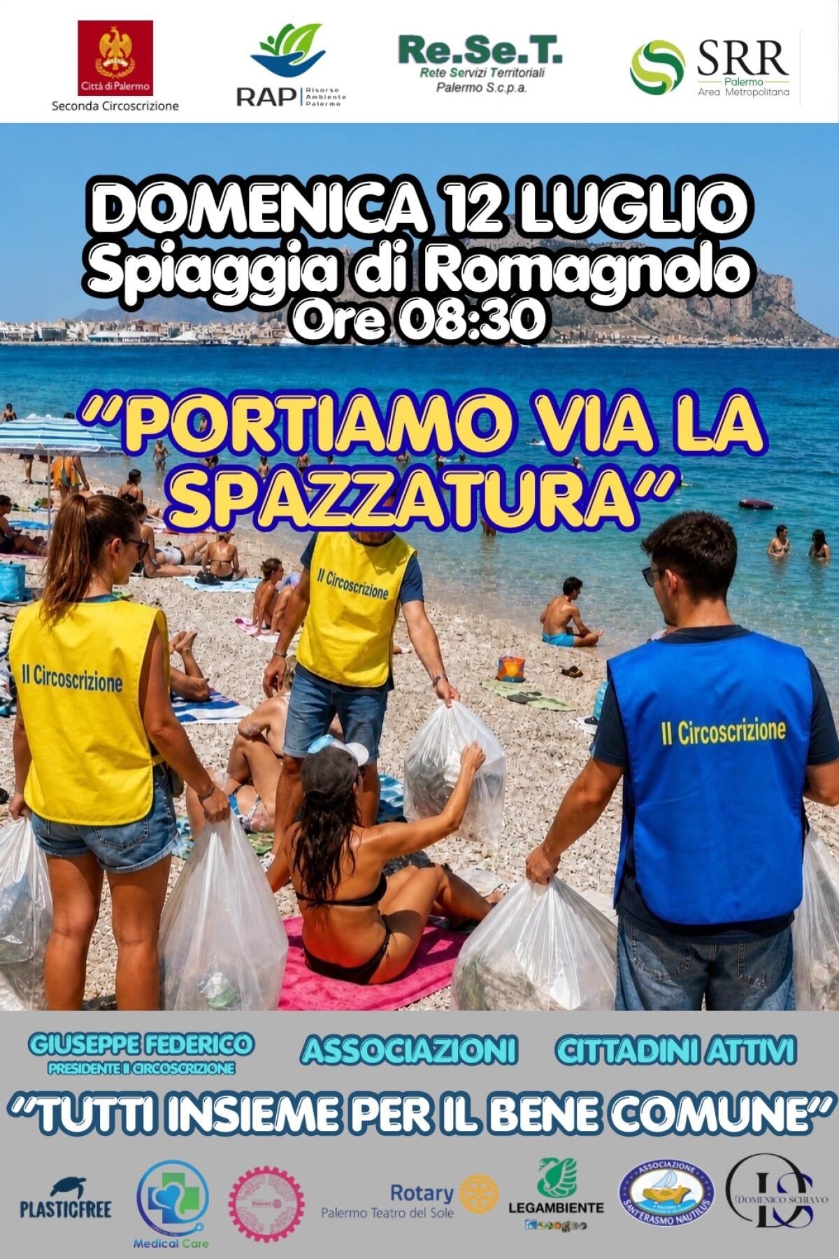 Pulizia degli arenili: la Seconda Circoscrizione organizza due appuntamenti il 12 luglio - 