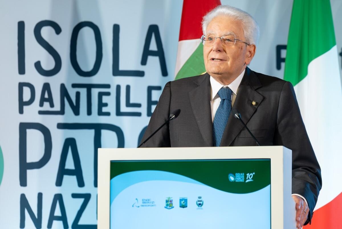 Mattarella a Pantelleria: 'Alla mia età non si fanno programmi, ma potrei tornare per un periodo di riposo' - 