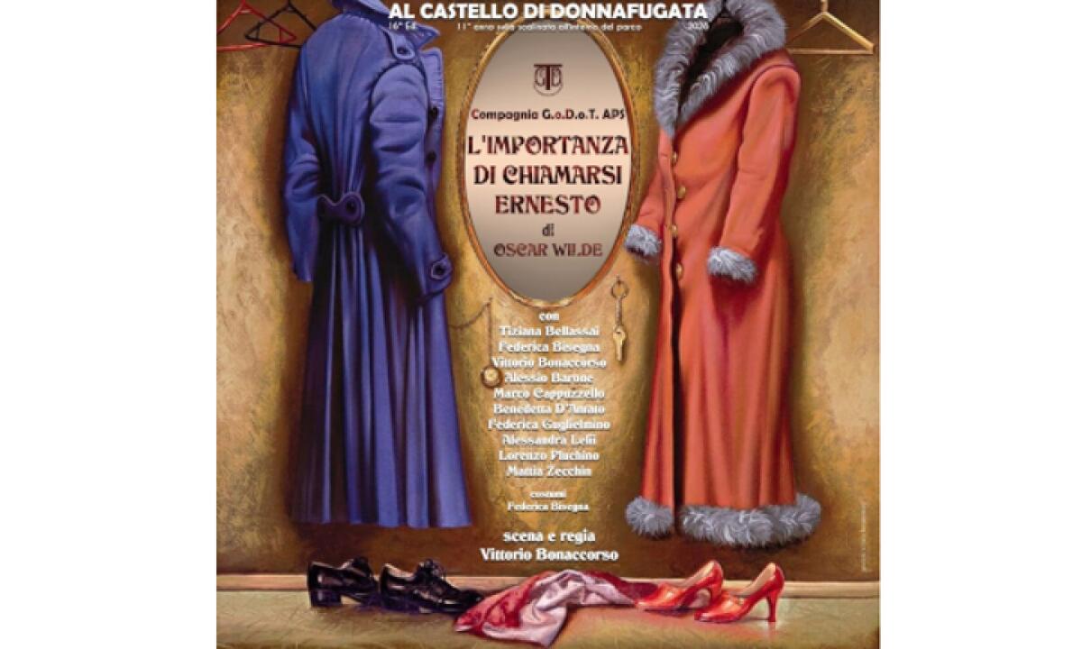La Compagnia G.o.D.o.T. porta in scena 'L'importanza di chiamarsi Ernesto' ad agosto 2026 - 