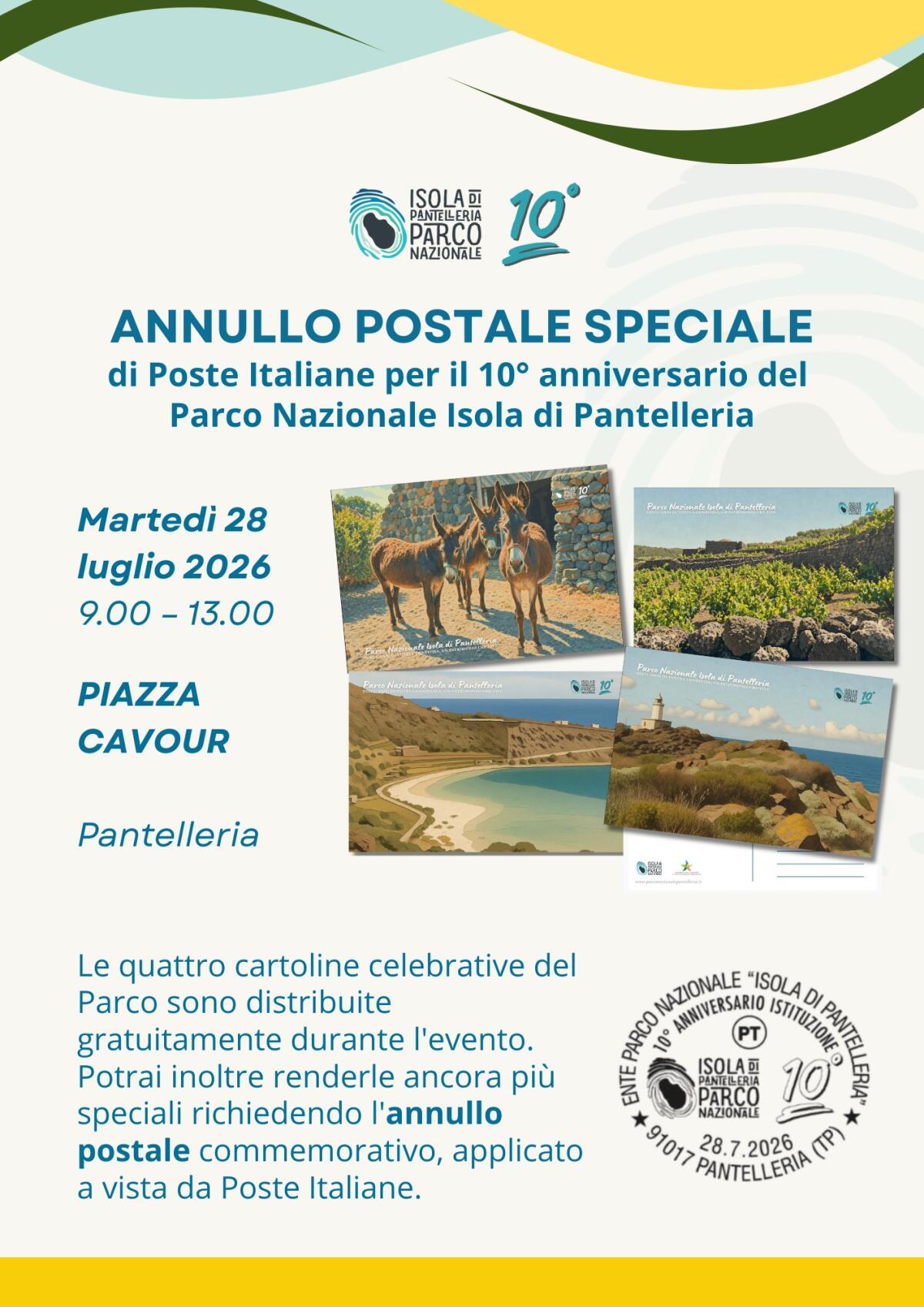 Pantelleria celebra dieci anni di Parco Nazionale: festa, simboli e responsabilità per il futuro - 