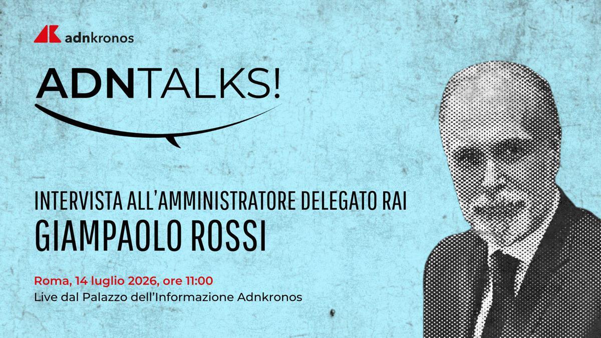 Rai, l'ad Giampaolo Rossi domani alle 11 ospite dell'Adnkronos - 