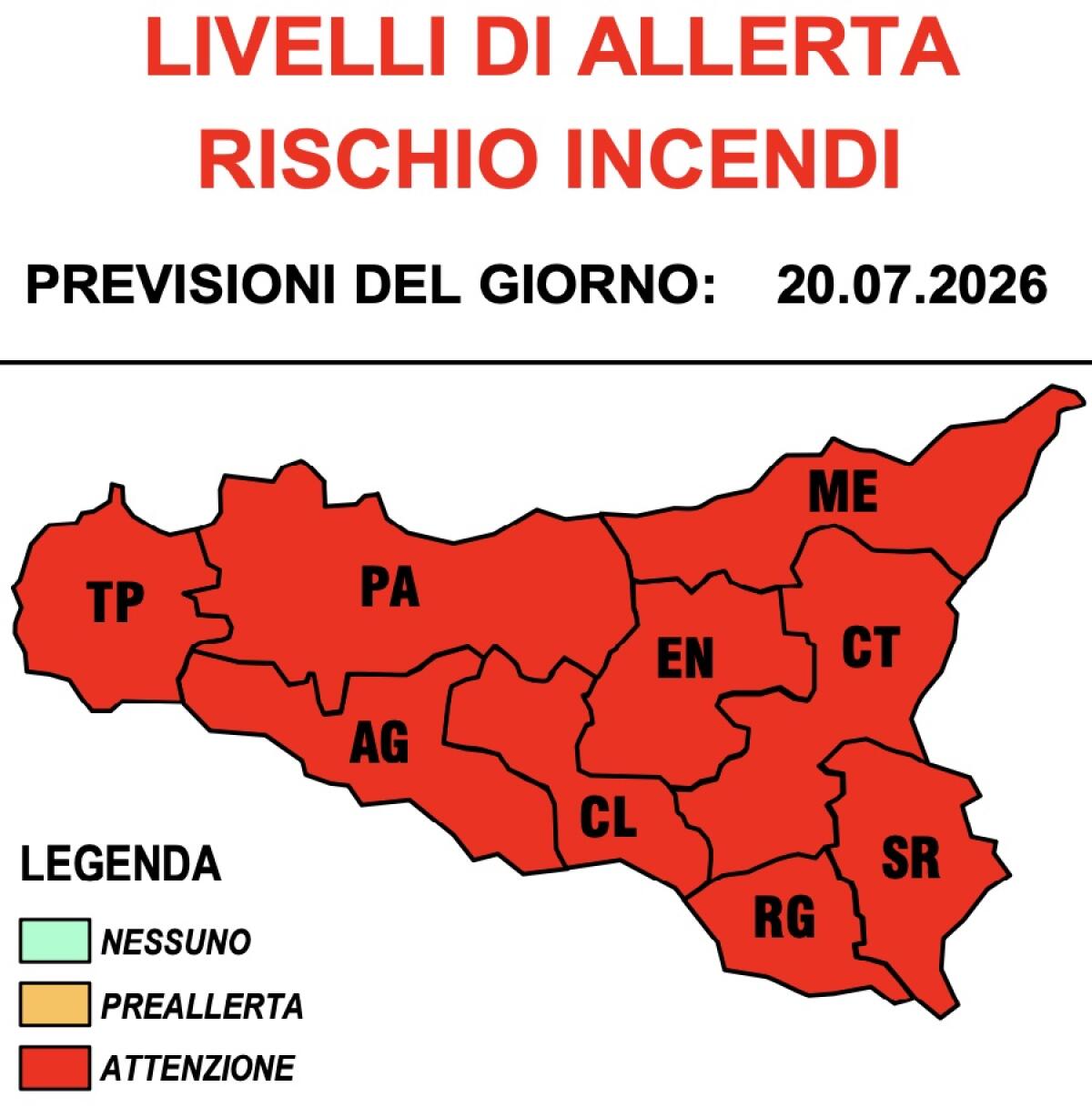 Allerta rossa in Sicilia: incendi e ondate di calore, cosa sta succedendo e cosa fare ora - 