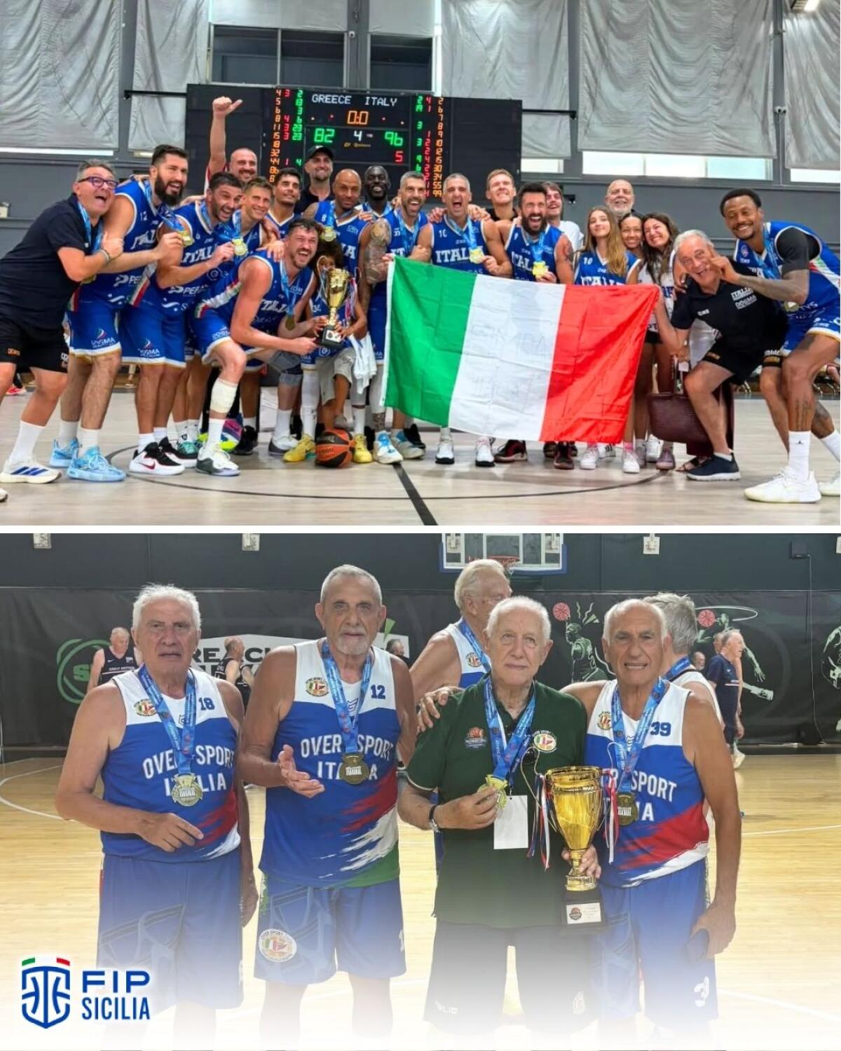 Europei Maxibasket FIMBA: quattro siciliani sul tetto d'Europa - 