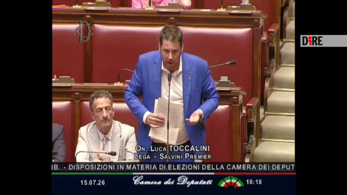 Legge elettorale: ok unanime al voto dei fuorisede, il lapsus del leghista Toccalini in Aula - 