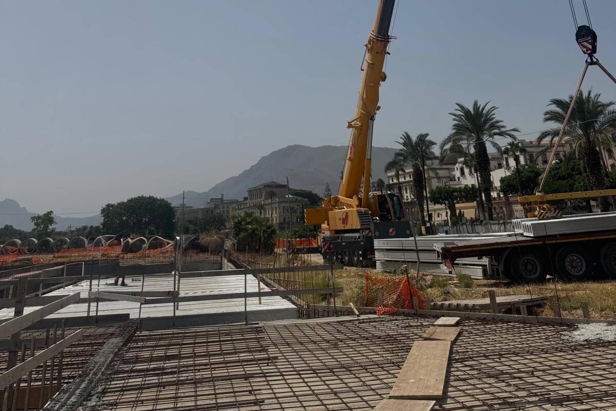 Foro Italico: avviata la copertura della vasca del Sistema Cala, passo decisivo per la riqualificazione - 