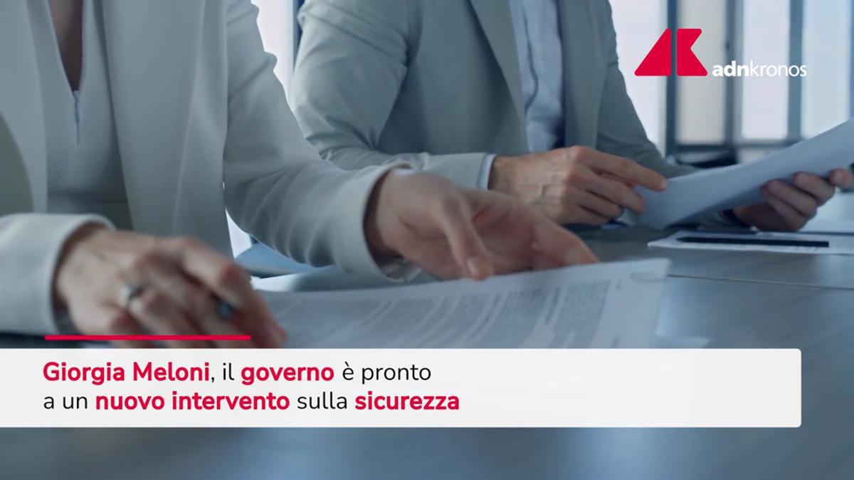 Sicurezza, governo studia nuovi interventi - 